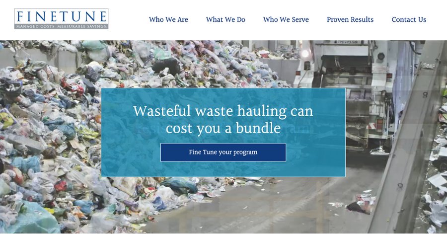 Fine Tune website in 2016.